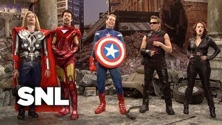 Hawkeye Disappoints the Avengers  SNL [upl. by Baillieu]