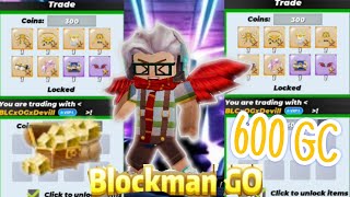 I Got Apollo armour For 600 GC In 🤑 Rich Trade System In Skyblock Blockman Goblockman go skyblock [upl. by Elicul451]