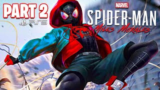 Spider Man Miles Morales PS5 Gameplay Walkthrough Part 2 [upl. by Aneloc]