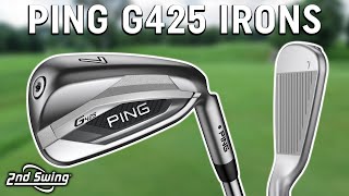 PING G425 Irons Review  Trackman Testing amp Feedback [upl. by Sofia]