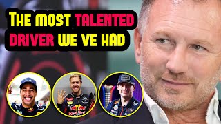 Christian Horner REVEALS the Most Talented Red Bull Driver Ever [upl. by Soll922]