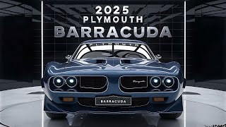 Finally The NEW 2025 Plymouth Barracuda Model Introduced  FIRST LOOK [upl. by Anselmo748]