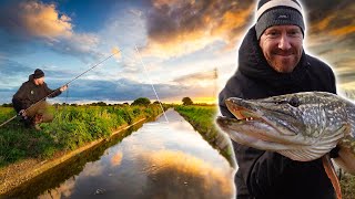 Epic Pike Fishing on the Fenland Drains [upl. by Aara]