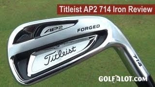 Titleist 714 AP2 Iron Review by Golfalot [upl. by Ieso439]