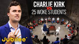 Can 25 Liberal College Students Outsmart 1 Conservative feat Charlie Kirk  Surrounded [upl. by Ymaral]