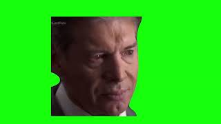 Vince McMahon Crying  Green Screen [upl. by Anyt231]