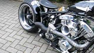 1957 Harley Davidson FXST Vintage Racer [upl. by Oramug442]