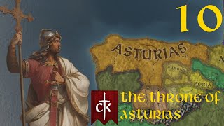 Alfonsu I Emperor of Hispania  The Throne of Asturias  CK3  Episode 10 [upl. by Jumbala]