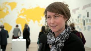 Interview mit Anna Pfeiffer iart zum Multimediaraum in der ‘Paul Gauguin’ Ausstellung [upl. by Hearn]