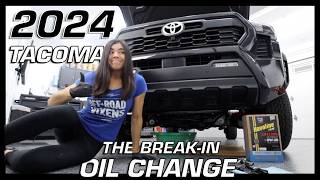 How to Change Oil on a 2024 Tacoma  First DIY Oil Change at Home [upl. by Kristine]