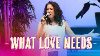 What Love Needs  Denise Rosier LIVE [upl. by Carrington542]