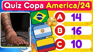 ¡ADIVINA 30 preguntas sobre la COPA AMÉRICA 2024  Quiz COPA AMÉRICA 2024  ¿CUÁNTO sabes [upl. by Akkimat524]