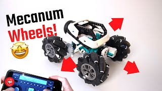 MINDSTORMS Robot Inventor Mecanum Wheels drives in EVERY Direction [upl. by Decima]