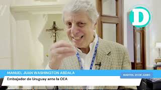 Embajador uruguayo ante la OEA quotOrtega y Murillo han caído en el desquicioquot [upl. by Akiemehs940]