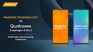 MediaTek Dimensity 9300 vs Qualcomm Snapdragon 8 Gen 3 Performance Benchmarking Comparison [upl. by Yehudi]