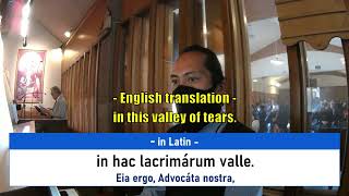 Salve Regina  Chant Mode V LYRICS and English translation [upl. by Aysan]