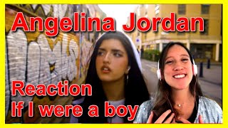 Vocal Coachclassical Singer REACTION first time Angelina Jordan  If I Were A Boy [upl. by Llewxam811]