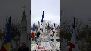 Ziua Armistitiului  la Careul Francez din Cimitirul Eternitatea ArmisticeDay Galati CREDITDO [upl. by Olleina17]