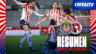 RESUMEN Y GOLES Chivas Femenil vs Tijuana  Jornada 14 Apertura 2024 [upl. by Nedyarb]