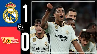 Real Madrid 10 FC Union Berlin  HIGHLIGHTS  Champions League [upl. by Druce755]