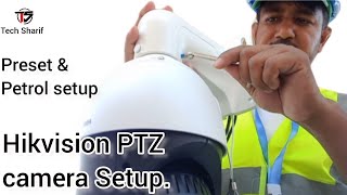 Hikvision PTZ camera setup by tech Sharif cctvsystem tech hikvisiondistributors securitysystem [upl. by Felix702]