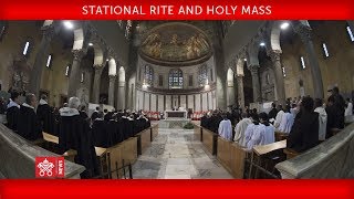 Pope Francis  Penitential Procession and Holy Mass 20190306 [upl. by Kwarteng]