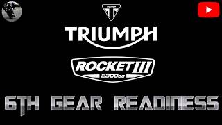 Triumph Rocket III  6th Gear Readiness [upl. by Yengac131]