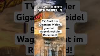 Politisches Inferno Weidel und Wagenknecht im Showdown [upl. by Adnauqahs424]