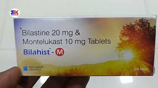 Bilahist M Tablet  Bilastine and Montelukast Tablet  Bilahist M Tablet Uses Benefits Dosage Review [upl. by Mikeb]