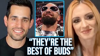 Becky Lynch On Seth Rollins As A Father [upl. by Archy]