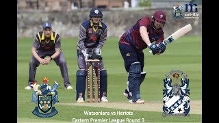 Watsonian CC vs Heriots CC Highlights  140522 [upl. by Ubald934]