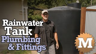 Rainwater Harvesting Tank Plumbing amp Fittings [upl. by Fields113]