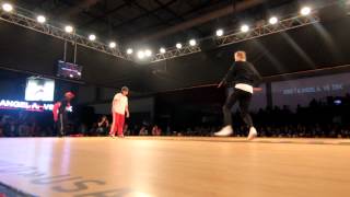 Eurobattle 2012  Semi Final Bgirl Battle  Original South QueensFrance vs Kristy amp AngelaRussia [upl. by Lahcar]