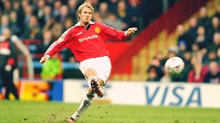 David Beckham Best Skills amp Goals [upl. by Notsniw]