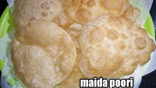 maida poori recipe [upl. by Tiffa207]