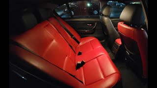 How To Dye Your Cars Leather Interior From Black To Red [upl. by Erlinna42]