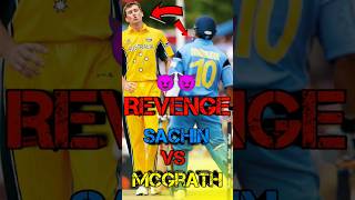 How🤔 Sachin took revenge😈from McGrath Wait For End✅  cricket [upl. by Rehpotsirhk]