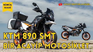 2023 KTM 890 SMT Sürüş Testi  Bir Acayip Motosiklet  Hayat Motorla Güzel [upl. by Manouch523]