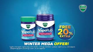 Vicks Siesta 6S Jars Promo Tamil Nov24 [upl. by Kotto]