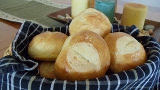 NoKnead Artisan Dinner Rolls Four Ingredients No Mixer No Yeast Proofing [upl. by Soule17]