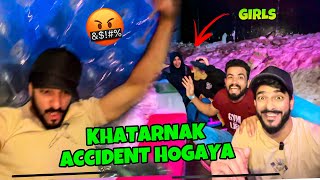 GIRLS SE ACCIDENT HOGAYA 🤬  WINTERLAND VLOG  MISHKAT KHAN [upl. by Isabelle620]