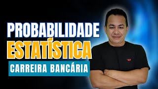 Estatística Probabilidade de Laplace Concursos Área Bancária [upl. by Assilat]