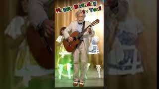 Happy April Birthday ABBA Waterloo 50th ann tribute guitar solo [upl. by Nevi811]