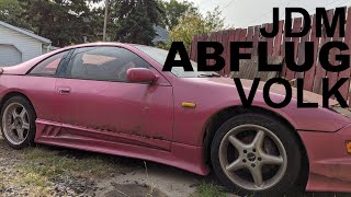 Rare JDM Parts on a 300ZX Abandoned for 10 years Hidden Abflug sound clip [upl. by Jaymee]