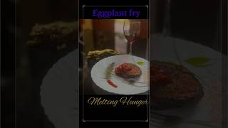 Egg Plant Fry Began Fry Began Tawa Fry baby food Shorts viralvideo [upl. by Hedwiga]