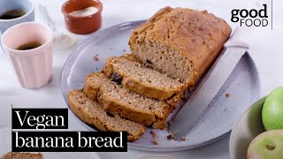 How to make vegan banana bread [upl. by Snilloc]