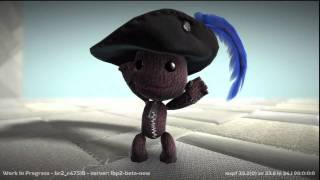 LittleBigPlanet 2 Beta Costumes [upl. by Ecienahs]