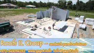 Sandwich Panel amp Prefab Homes Manufacture Roofs IL Group [upl. by Nyllek730]