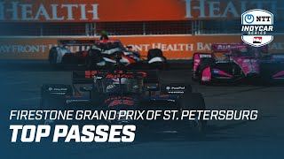 Top Passes  Firestone Grand Prix of St Petersburg [upl. by Icat]