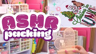 🎁 🎀 ASMR Packing orders  Idea for holiday gift  No talk asmr asmrsounds [upl. by Anuait215]